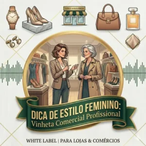 Vinheta Comercial – Dica de Estilo Feminino para Loja de roupas