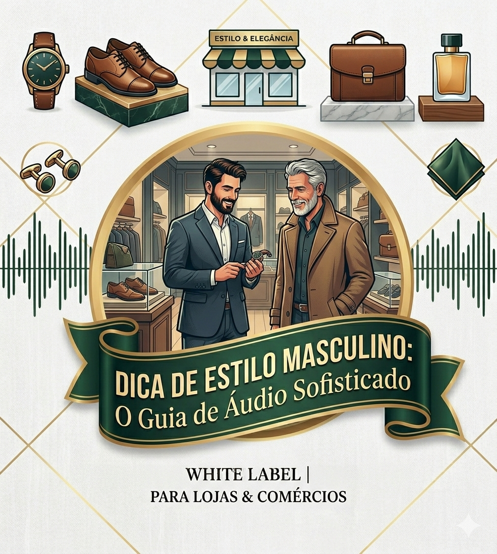 Vinheta Comercial Profissional em Audio - Loja de Roupas - Dica de estilo masculino