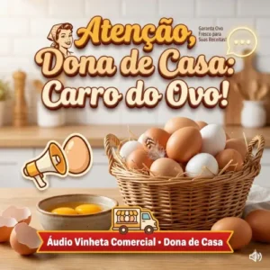 Vinheta Comercial Profissional - Carro do Ovo - Dona de Casa