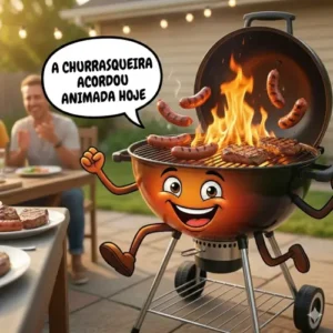 Amostra - Vinheta Comercial Profissional em Audio - A churrasqueira acordou animada hoje - Açougue