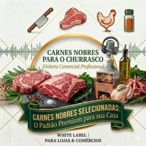 Vinheta Comercial Profissional em Audio - Carnes nobres selecionadas - Acougues