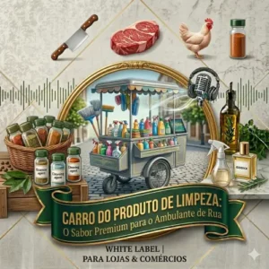Vinheta Comercial Profissional em Audio - Carro do produto de limpeza - Produto de Limpeza
