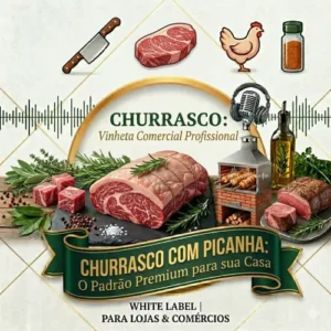 Vinheta Comercial Profissional em Audio - Churrasco com picanha - Acougues